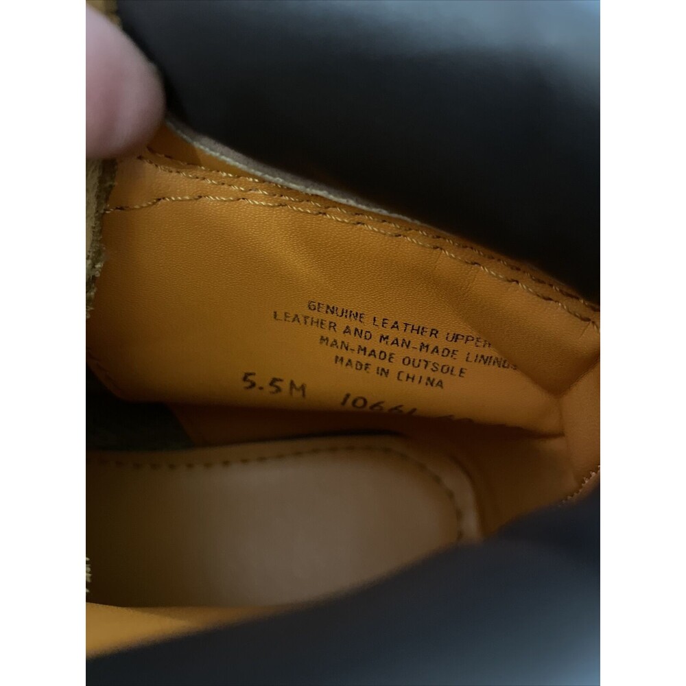 Timberland  Wheat Nubuck Lace Up Premium Waterproof 6” Boots Men’s Size 5.5 - Picture 7 of 8